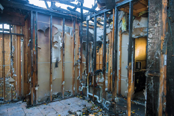 Professional Fire Damage Restoration technician working in Bryn Athyn, PA